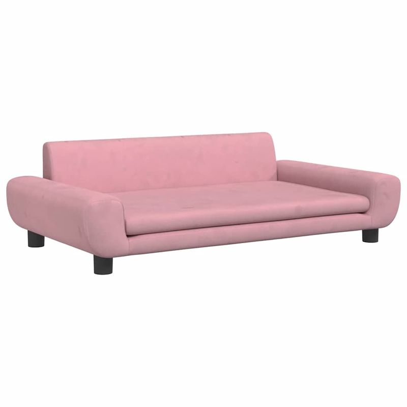 vidaXL lit pour chien Velours
