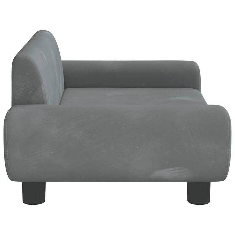 vidaXL lit pour chien Velours
