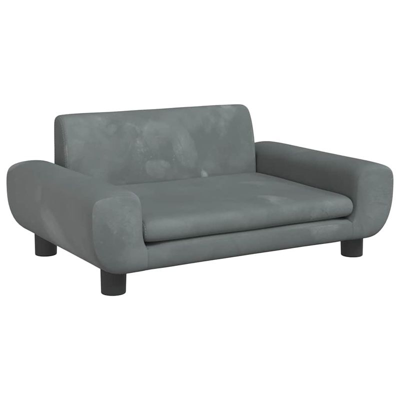 vidaXL lit pour chien Velours