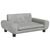 vidaXL lit pour chien Velours