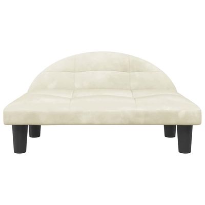 vidaXL lit pour chien Velours