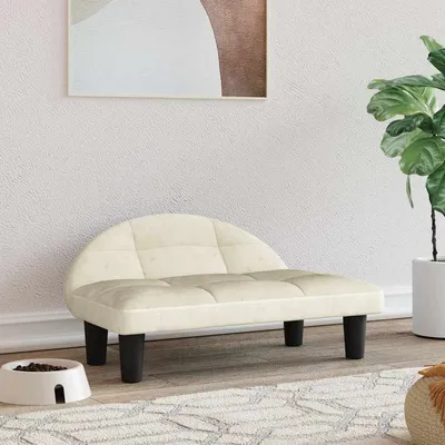 vidaXL lit pour chien Velours