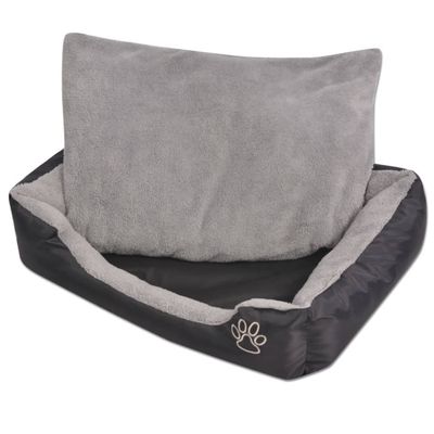 vidaXL lit pour chiens Tissu