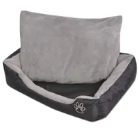 vidaXL lit pour chiens Tissu