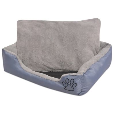 vidaXL lit pour chiens Tissu
