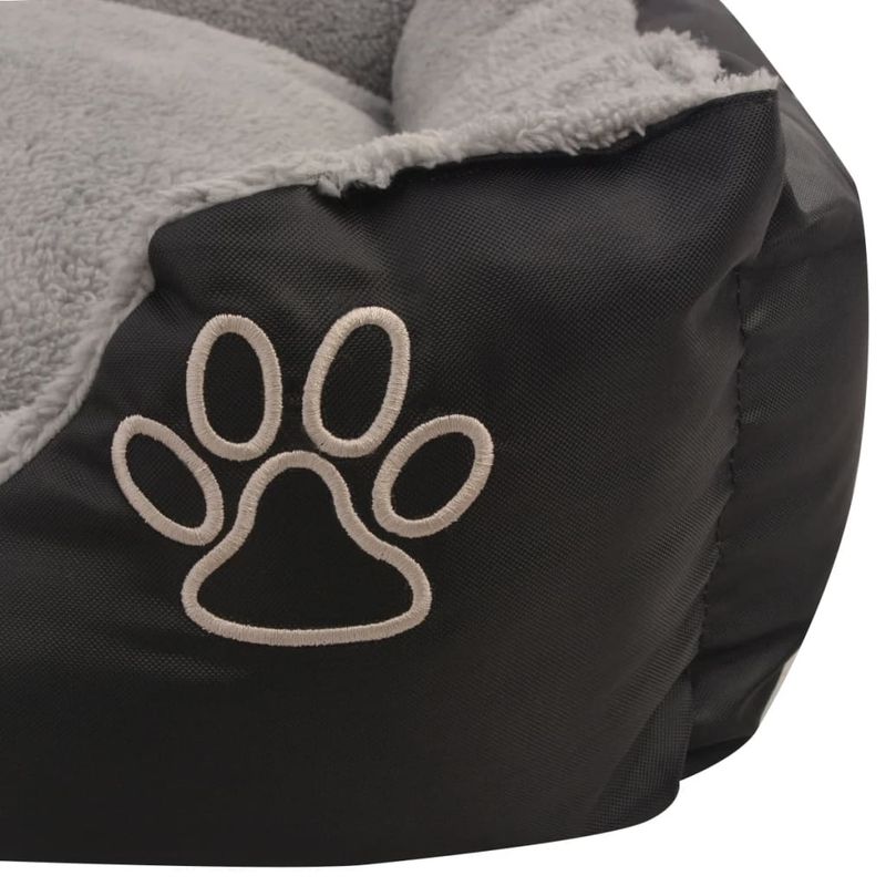 vidaXL lit pour chiens Tissu