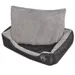 vidaXL lit pour chiens Tissu