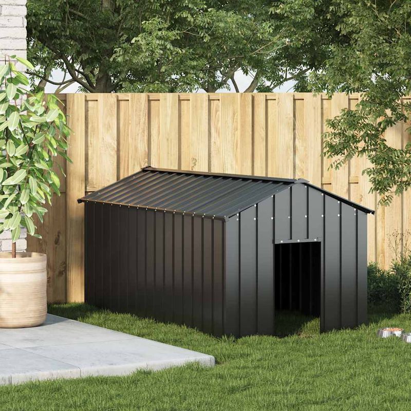 vidaXL niche pour chien Acier