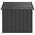 vidaXL niche pour chien Acier