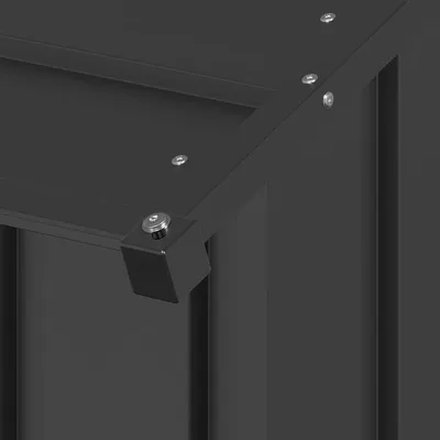 vidaXL niche pour chien Acier