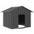 vidaXL niche pour chien Acier