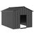 vidaXL niche pour chien Acier