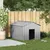 vidaXL niche pour chien Acier