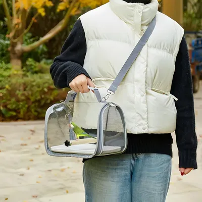 Pawzy Cage de voyage pour oiseaux Pawzy Cage de voyage pour oiseaux
