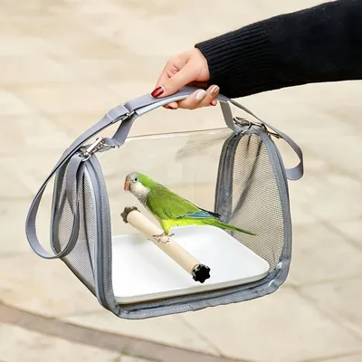 Pawzy Cage de voyage pour oiseaux Pawzy Cage de voyage pour oiseaux