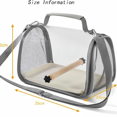 Pawzy Cage de voyage pour oiseaux Pawzy Cage de voyage pour oiseaux