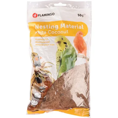 Fibre de coco 50 g, Matière pour nid, pour oiseaux