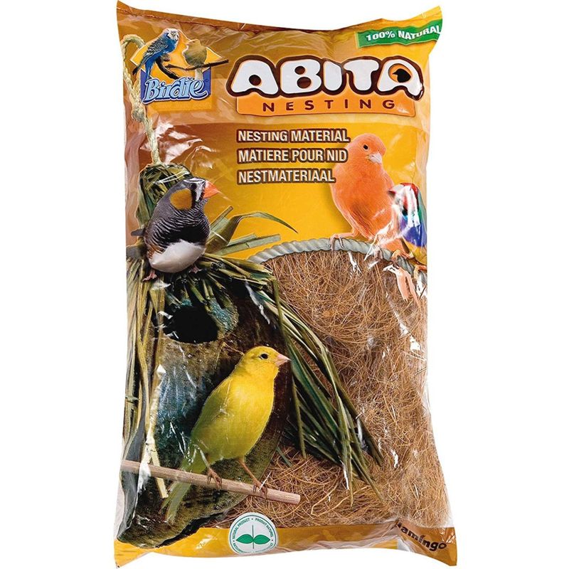 Flamingo - Fibre de coco 300 g, Matière pour nid, pour oiseaux