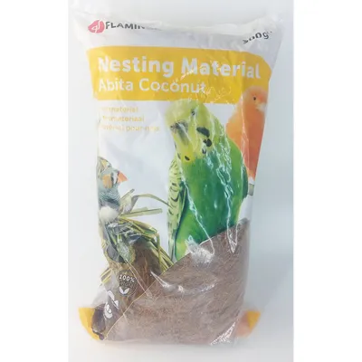 Flamingo - Fibre de coco 300 g, Matière pour nid, pour oiseaux
