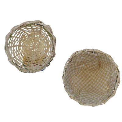 animallparadise - 2 nids en osier pour canaris, ø 11 cm, pour oiseaux