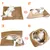 Pawzy Niche pliable pour chaton - coussin respirant et chaud