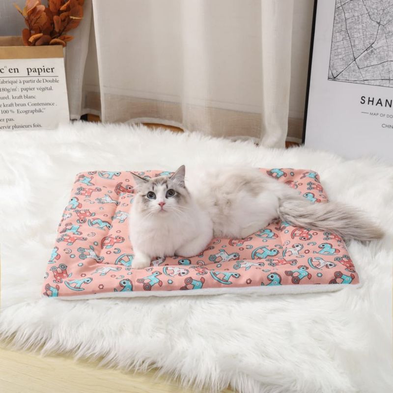 Pawzy Tapis en coton épais pour animaux de compagnie