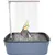Douche à circulation d'eau automatique pour oiseaux et bain Douche à circulation d'eau automatique pour oiseaux et bain