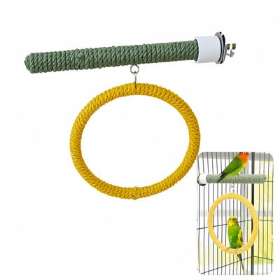 Pawzy Jouet en bois pour perroquet