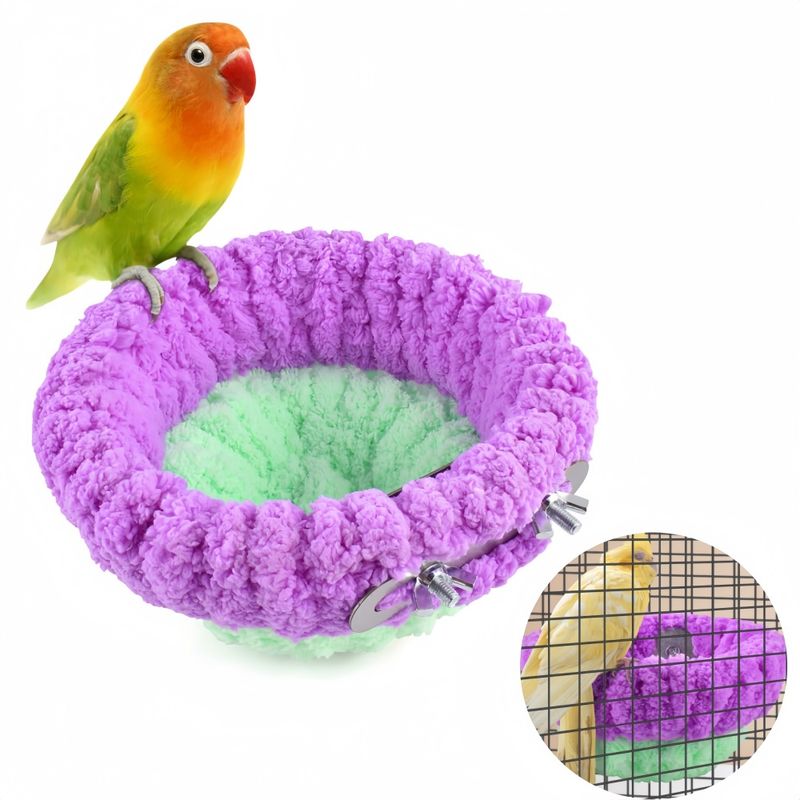 Pawzy Nid en velours pour perruche