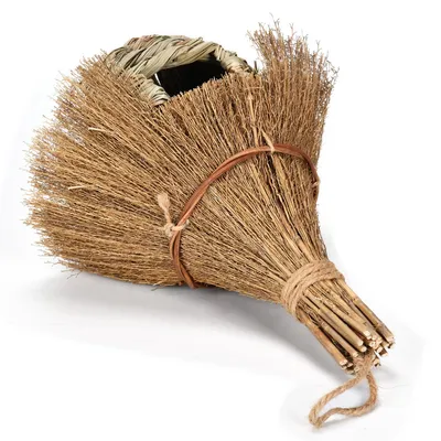 Pawzy Nichoir suspendu en paille pour oiseaux