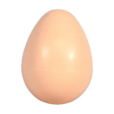 œuf de poule en plastique diametre 4.4 cm pour volaille