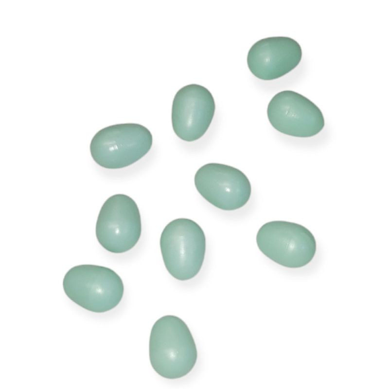 animallparadise - 10 œufs artificiel en plastique ø 1.6 cm pour canari