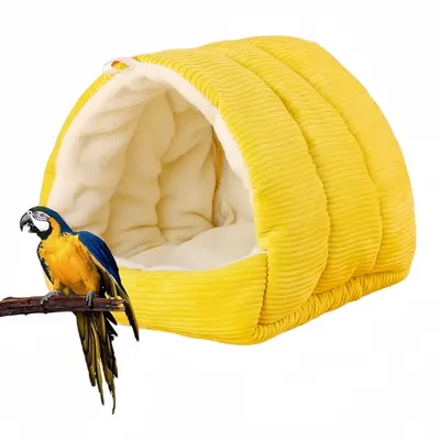 FurryFusion Lit pour oiseau pour cage