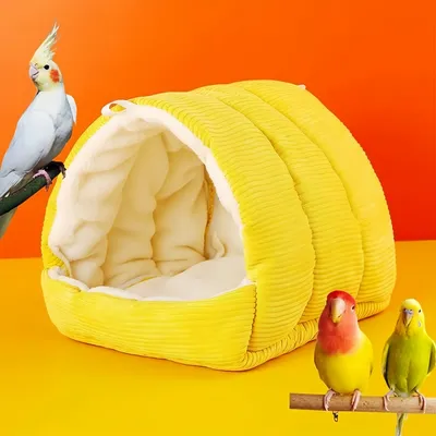 FurryFusion Lit pour oiseau pour cage