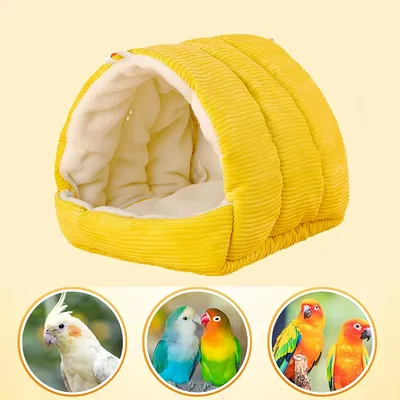 FurryFusion Lit pour oiseau pour cage