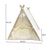 Pawzy Tente lavable pour chat - 4 saisons (Blanc)