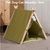 Pawzy Tente lavable pour chat - 4 saisons (Vert)