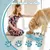 Pawzy Bol d'alimentation ralenti et d'eau pour animaux