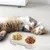 Pawzy Gamelle double, adaptée aux chats et aux chiens