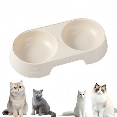 Pawzy Gamelle double, adaptée aux chats et aux chiens