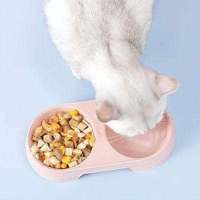 Pawzy Gamelle double, adaptée aux chats et aux chiens