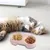 Pawzy Gamelle double, adaptée aux chats et aux chiens