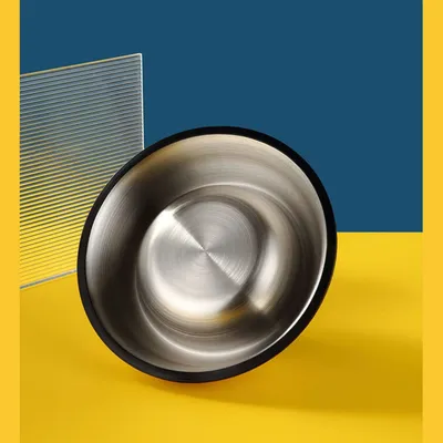 Zoomtopia Gamelle pour chat et chien en acier inoxydable