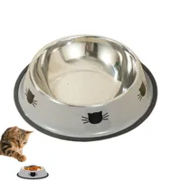 Zoomtopia Gamelle pour chat et chien en acier inoxydable