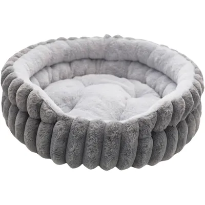 Pawzy Couchage chat douillet - Forme donut pour l'hiver