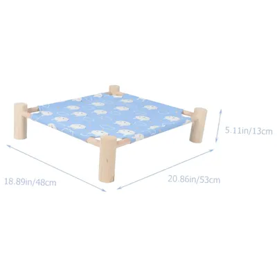 Pawzy Lit surélevé - Hamac lavable pour chat