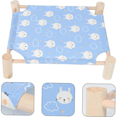 Pawzy Lit surélevé - Hamac lavable pour chat