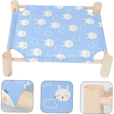 Pawzy Lit surélevé - Hamac lavable pour chat