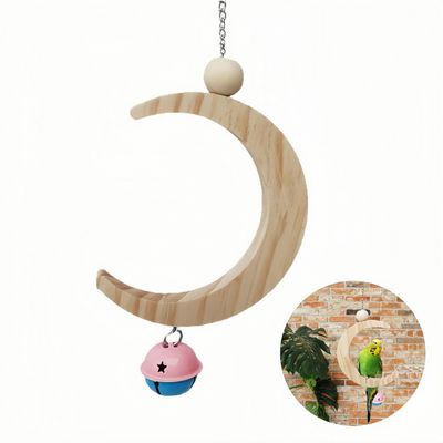 Pawzy Jouet en bois pour perroquet