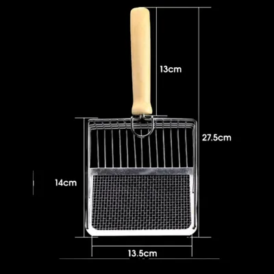 Pawzy Pelle à litière en métal durable (chats)